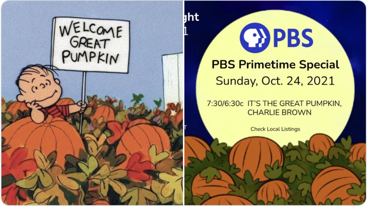 photo of ‘It’s the Great Pumpkin, Charlie Brown!’ airs today on PBS and PBS Kids. image