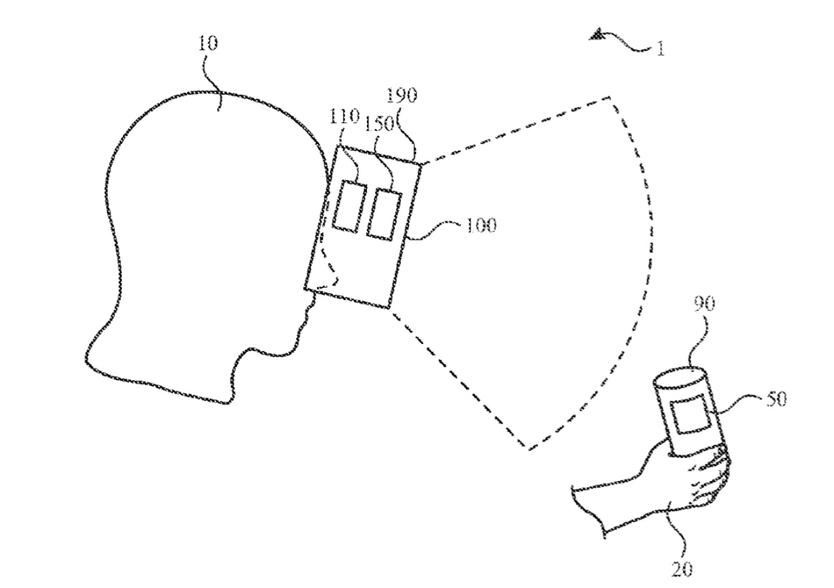 photo of Apple granted patent for ‘object tracking for head-mounted devices’ image