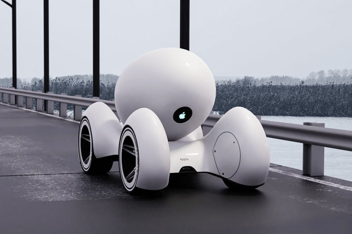 photo of Check out this two-seater, self-driving Apple Car design image