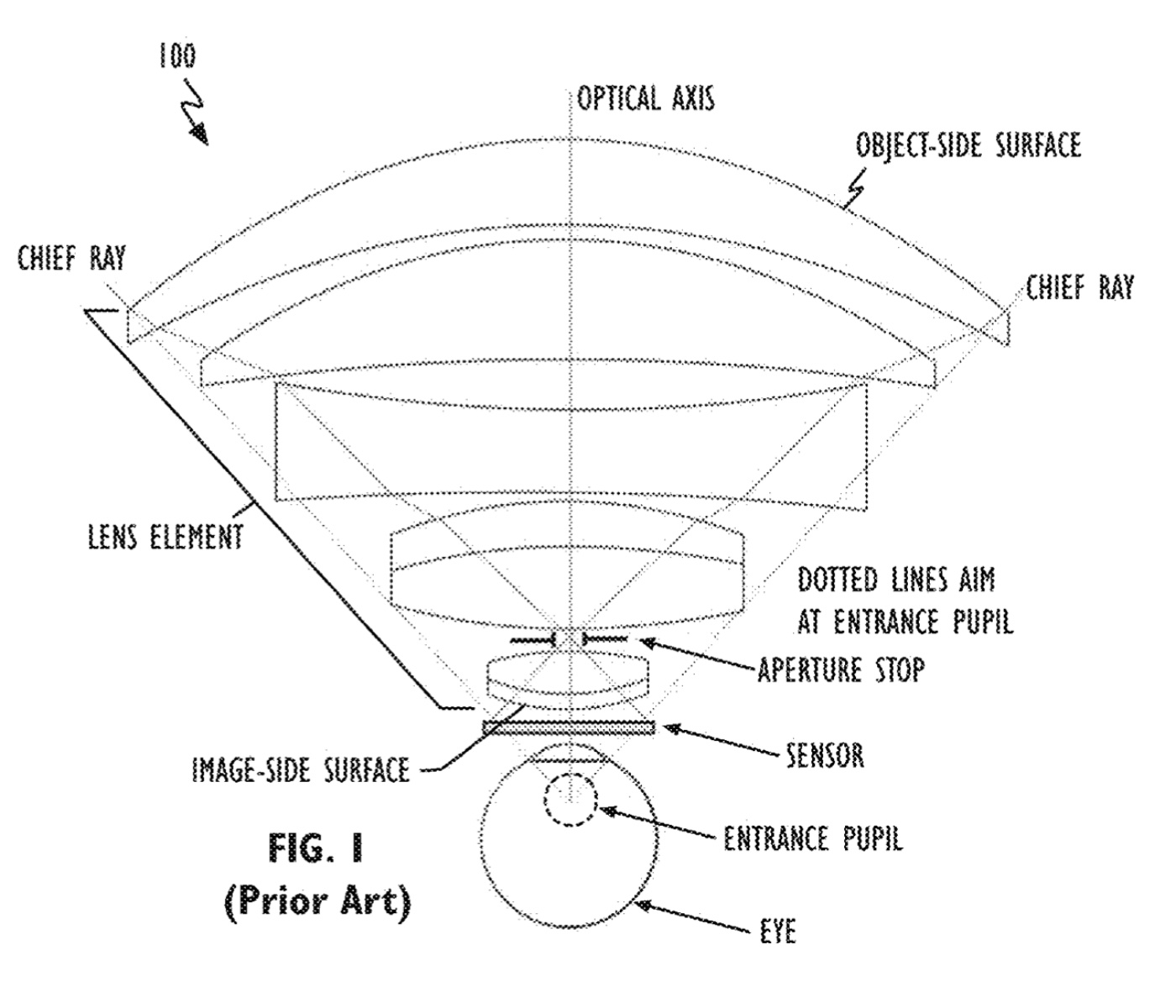 photo of Apple patent filing involves a lens array for ‘Apple Glasses’ image