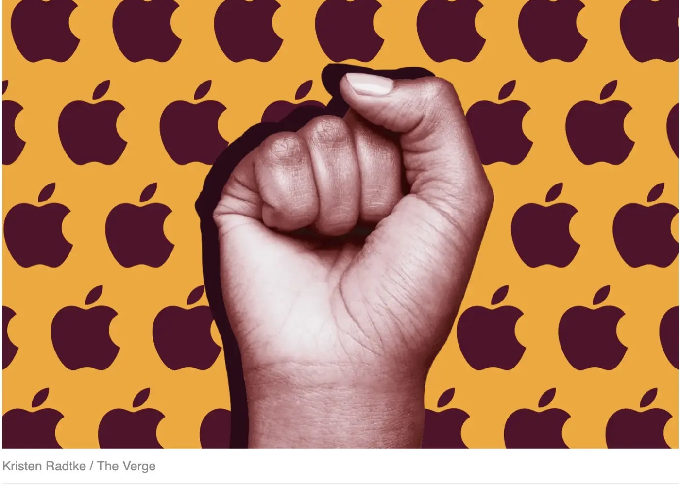 photo of Labor group withdraws request for unionization election because of Apple’s ‘illegal’ union-busting activities image