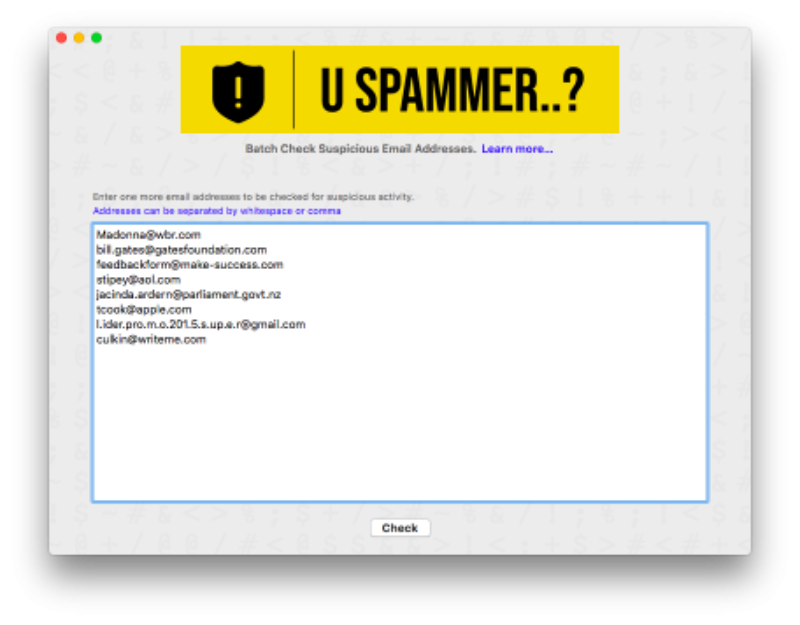 Download spammer for mac 1.0.1 free